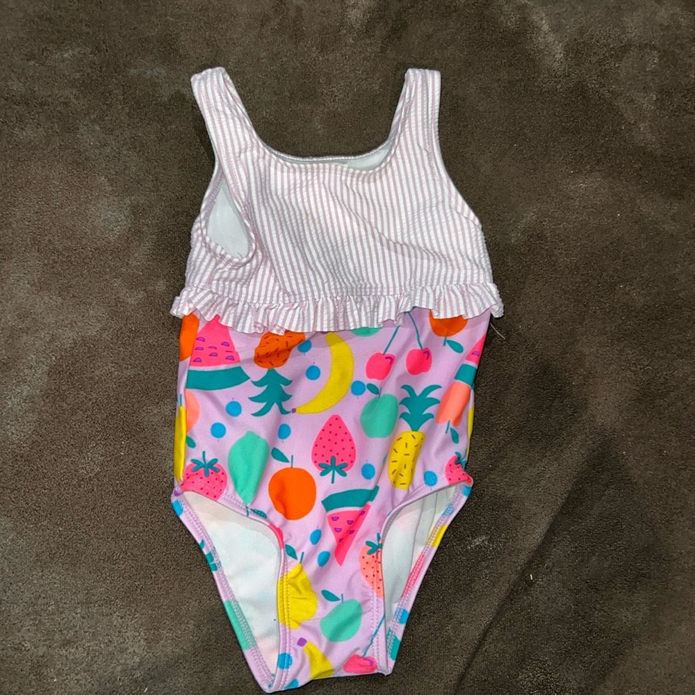 Baby girl fruit suit